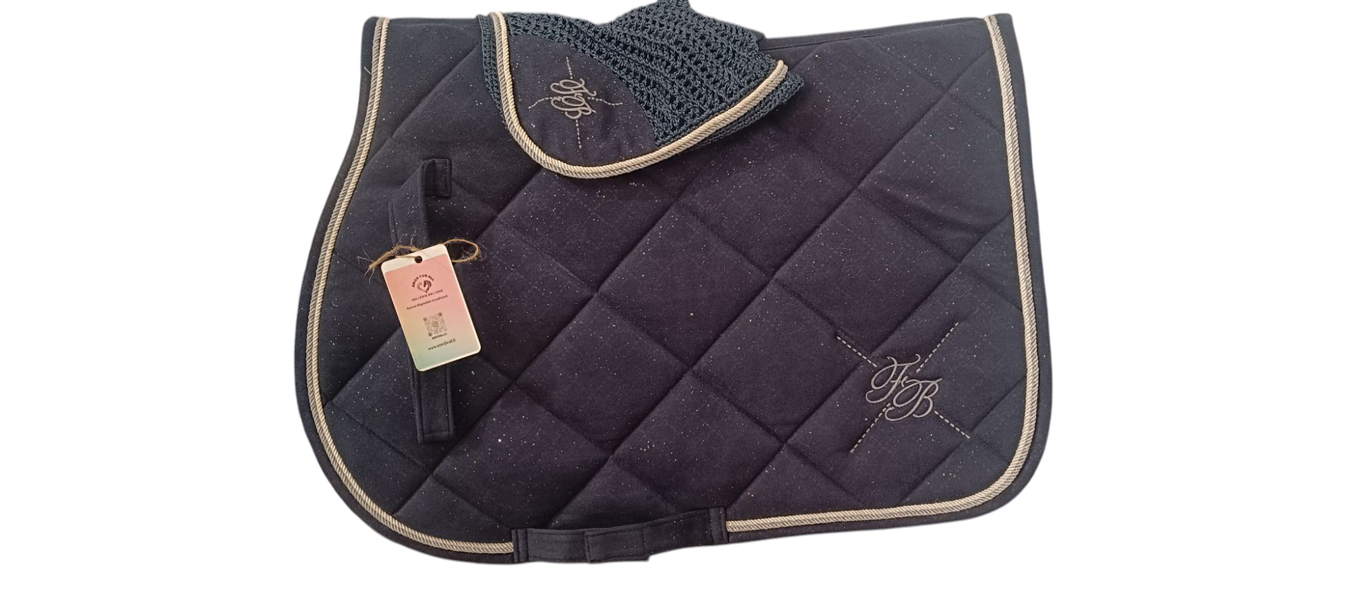 Tapis poney Felix Bühler – Bleu marine à paillettes Amor For All