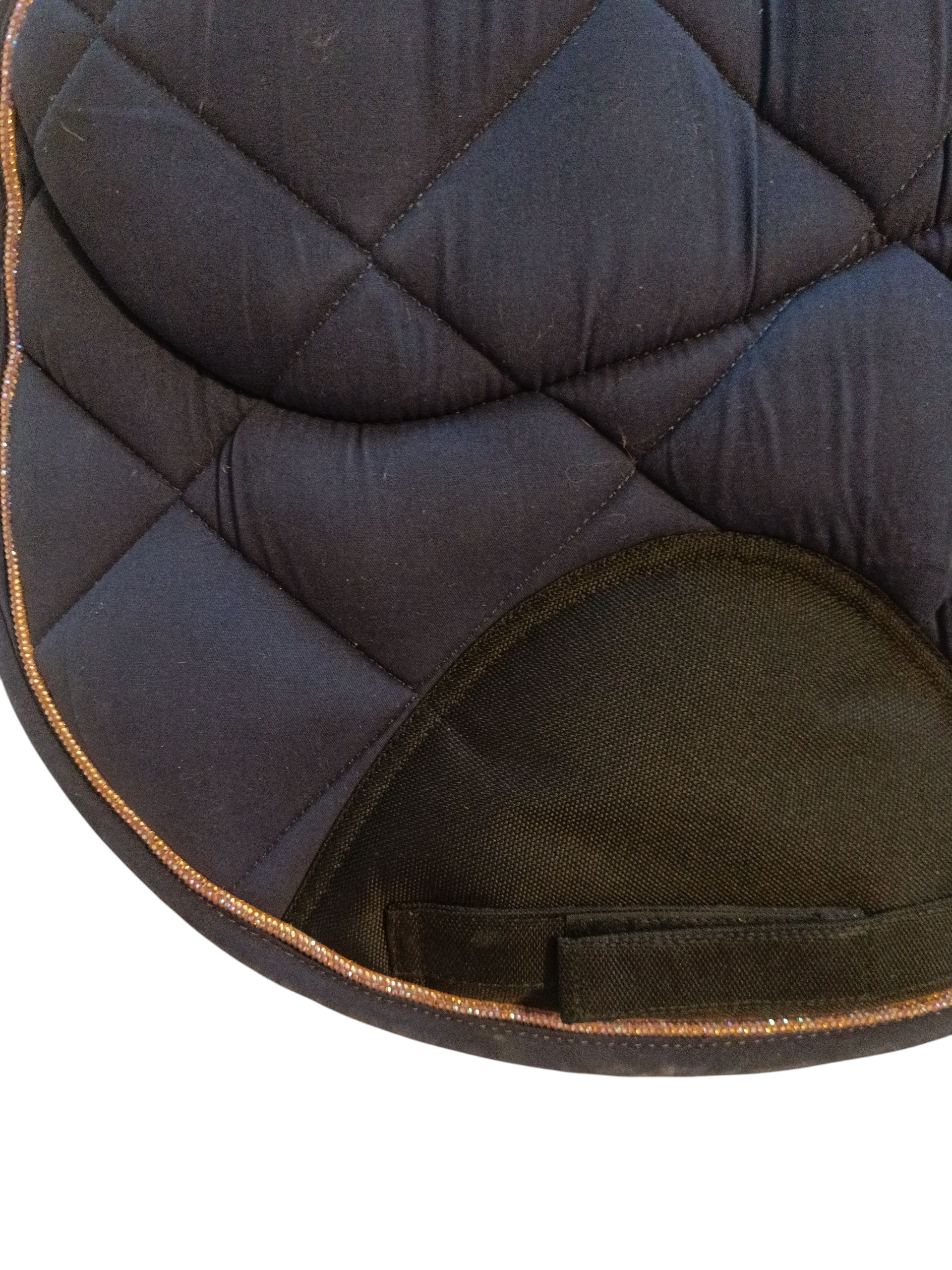 Tapis de selle bleu marine full Amor For All